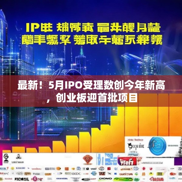 最新！5月IPO受理数创今年新高，创业板迎首批项目