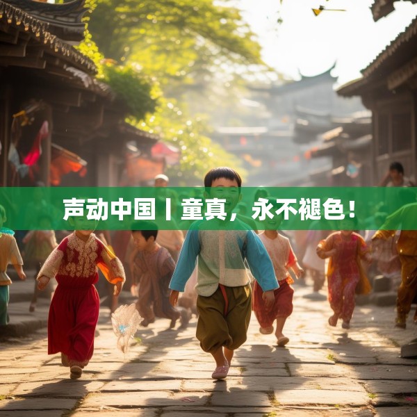 声动中国丨童真，永不褪色！