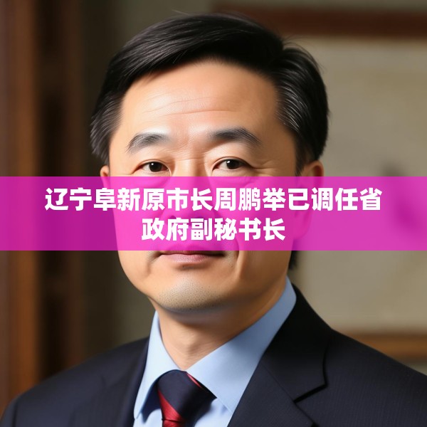 辽宁阜新原市长周鹏举已调任省政府副秘书长