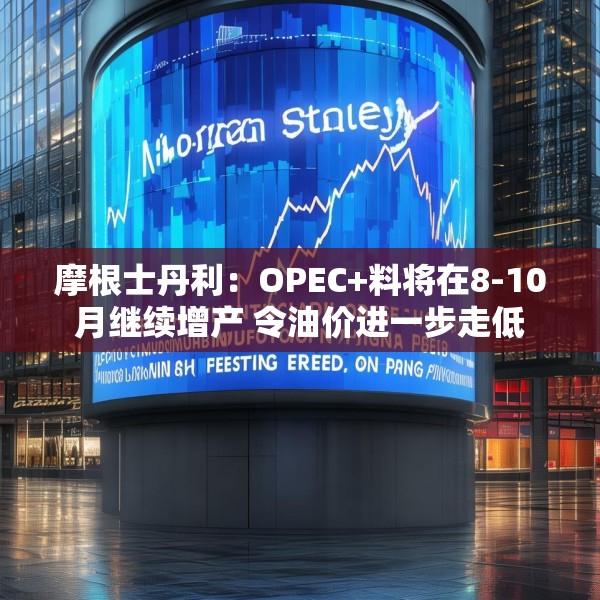 摩根士丹利：OPEC+料将在8-10月继续增产 令油价进一步走低