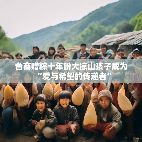 台商赠粽十年盼大凉山孩子成为“爱与希望的传递者”