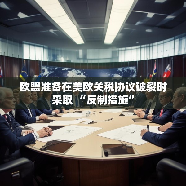 欧盟准备在美欧关税协议破裂时采取 “反制措施”