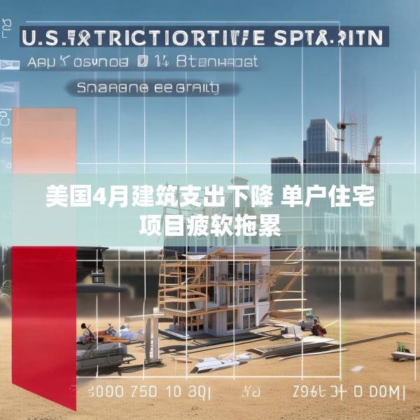 美国4月建筑支出下降 单户住宅项目疲软拖累