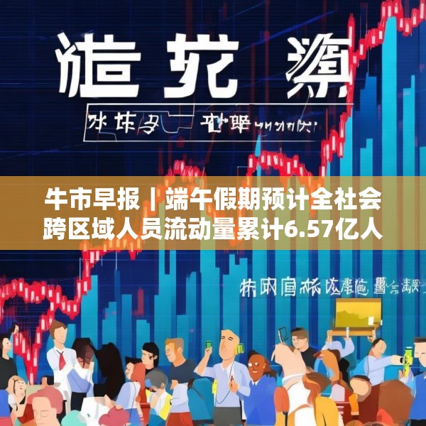 牛市早报｜端午假期预计全社会跨区域人员流动量累计6.57亿人次