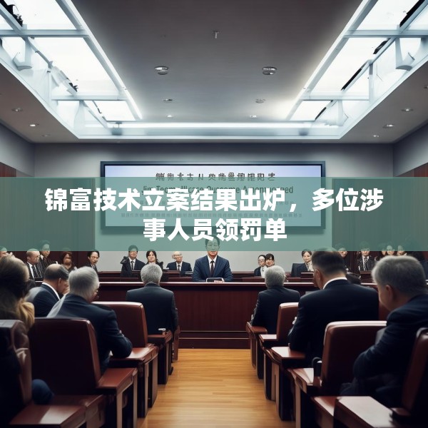 锦富技术立案结果出炉，多位涉事人员领罚单