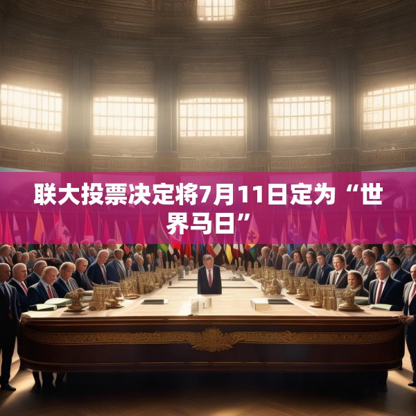 联大投票决定将7月11日定为“世界马日”