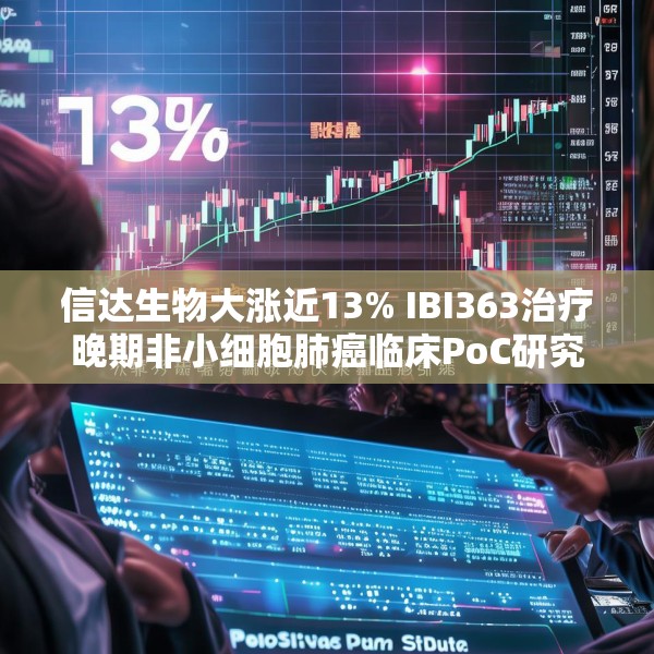 信达生物大涨近13% IBI363治疗晚期非小细胞肺癌临床PoC研究数据公布