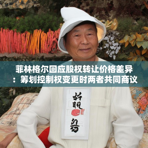 菲林格尔回应股权转让价格差异：筹划控制权变更时两者共同商议的结果