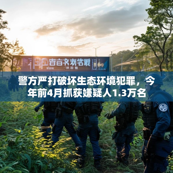 警方严打破坏生态环境犯罪，今年前4月抓获嫌疑人1.3万名