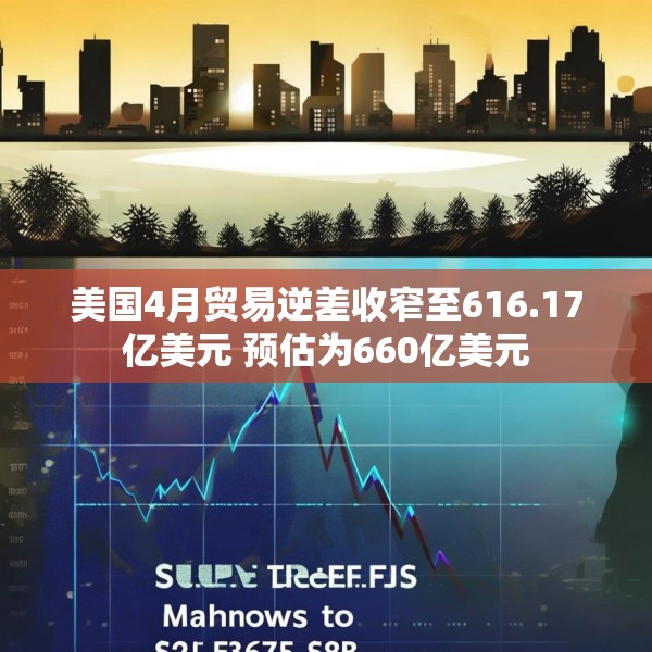 美国4月贸易逆差收窄至616.17亿美元 预估为660亿美元