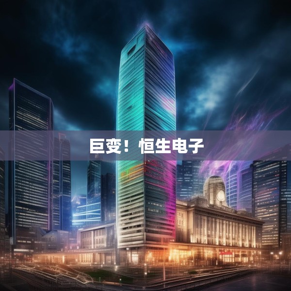 巨变！恒生电子