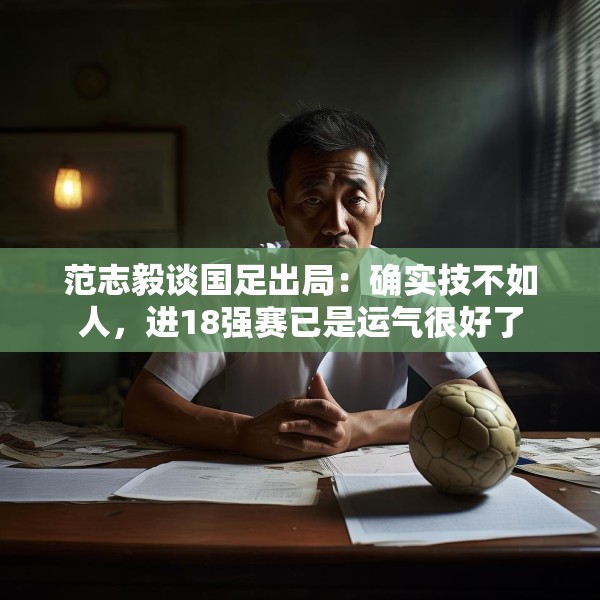 范志毅谈国足出局：确实技不如人，进18强赛已是运气很好了