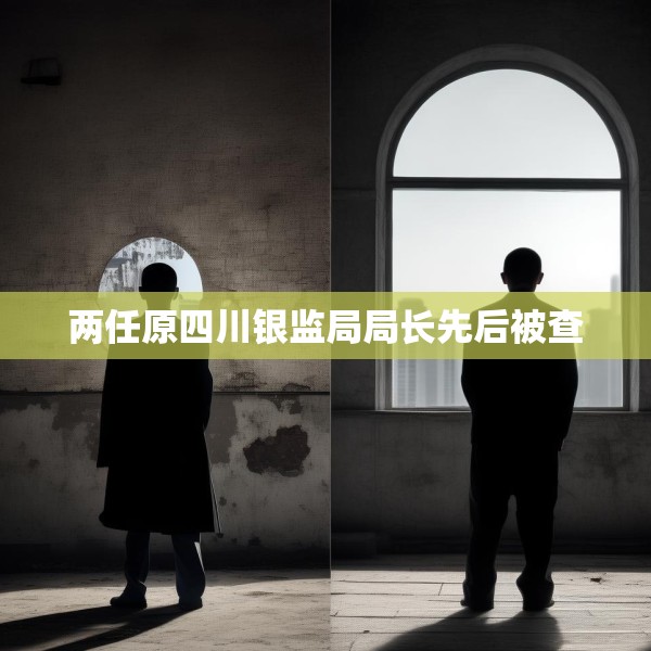 两任原四川银监局局长先后被查