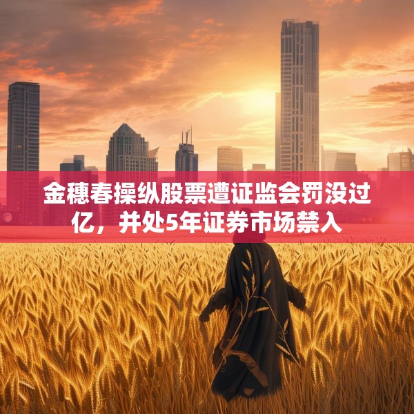 金穗春操纵股票遭证监会罚没过亿，并处5年证券市场禁入