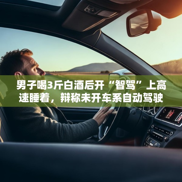 男子喝3斤白酒后开“智驾”上高速睡着，辩称未开车系自动驾驶