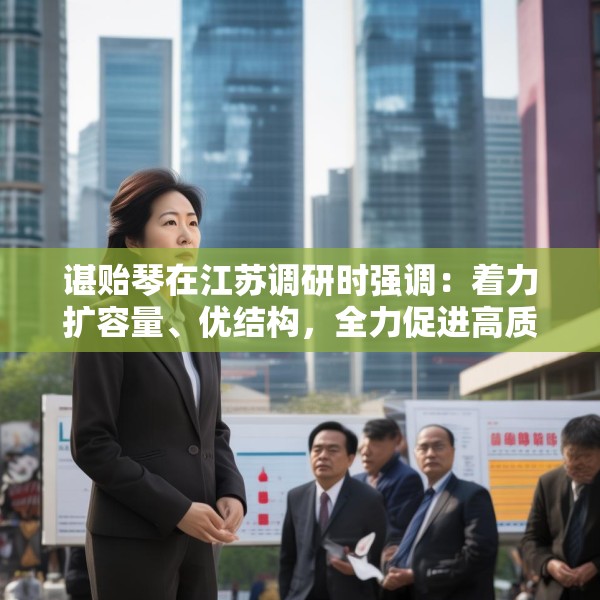 谌贻琴在江苏调研时强调：着力扩容量、优结构，全力促进高质量充分就业