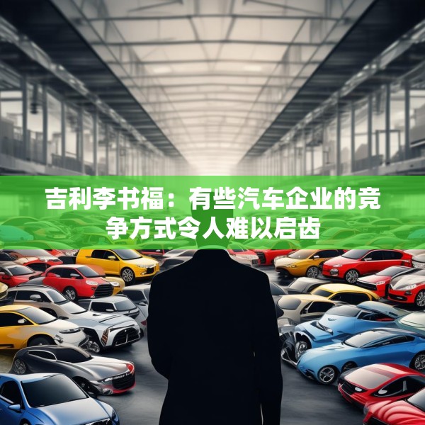 吉利李书福：有些汽车企业的竞争方式令人难以启齿