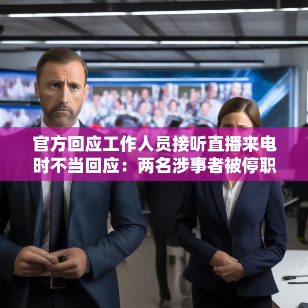 官方回应工作人员接听直播来电时不当回应：两名涉事者被停职