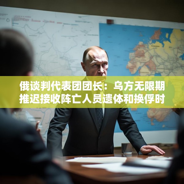 俄谈判代表团团长：乌方无限期推迟接收阵亡人员遗体和换俘时间