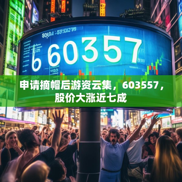 申请摘帽后游资云集，603557，股价大涨近七成