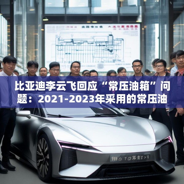 比亚迪李云飞回应“常压油箱”问题：2021-2023年采用的常压油箱方案，符合法规要求