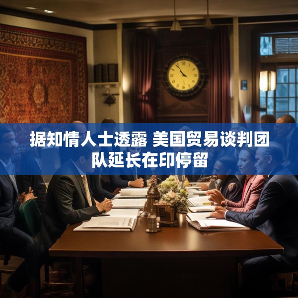 据知情人士透露 美国贸易谈判团队延长在印停留