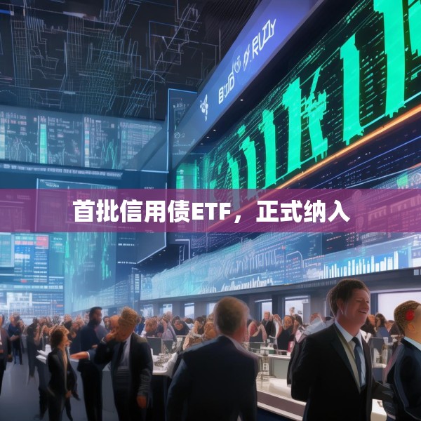 首批信用债ETF，正式纳入
