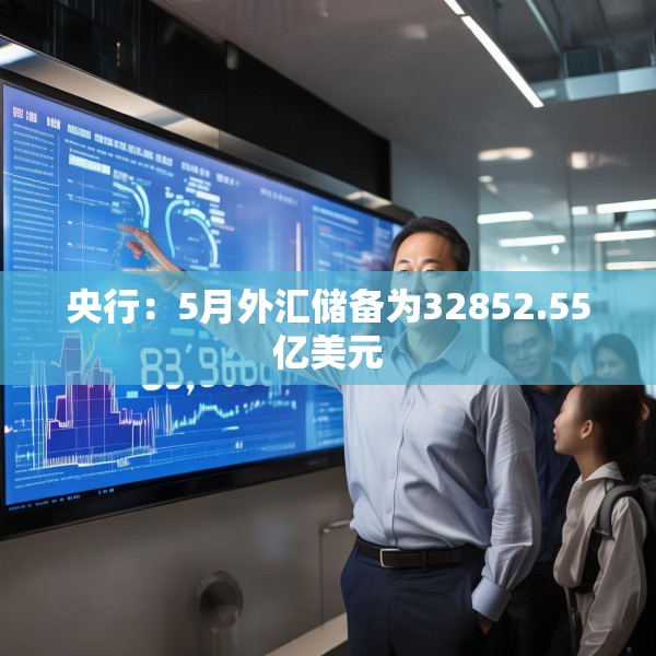 央行：5月外汇储备为32852.55亿美元
