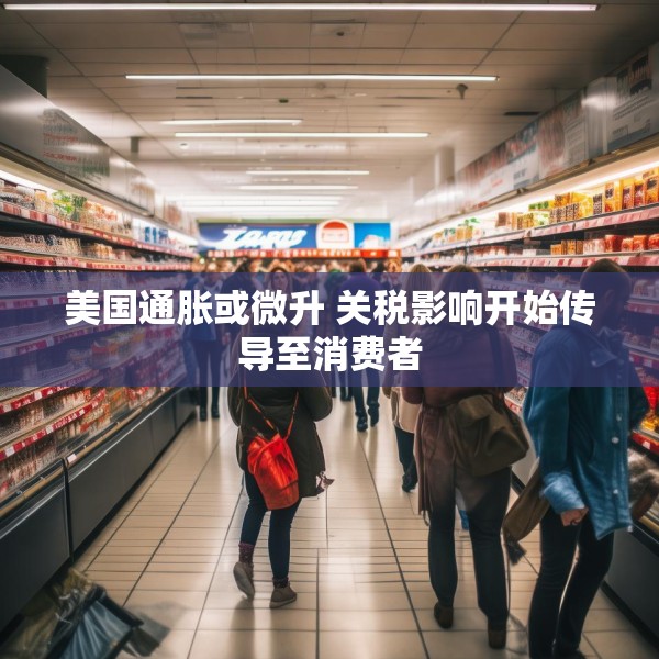 美国通胀或微升 关税影响开始传导至消费者