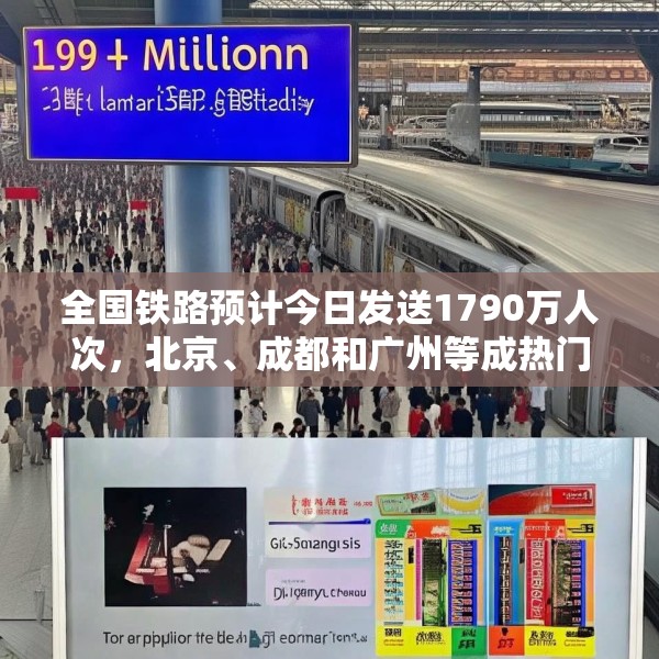 全国铁路预计今日发送1790万人次，北京、成都和广州等成热门出发城市