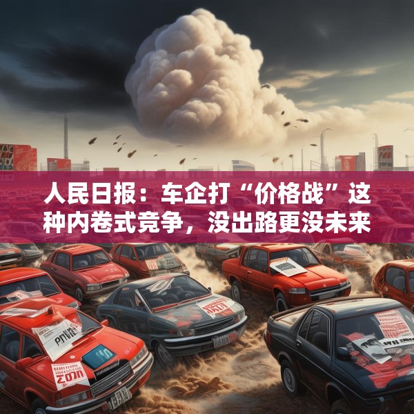 人民日报：车企打“价格战”这种内卷式竞争，没出路更没未来