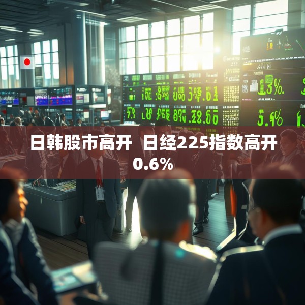 日韩股市高开  日经225指数高开0.6%