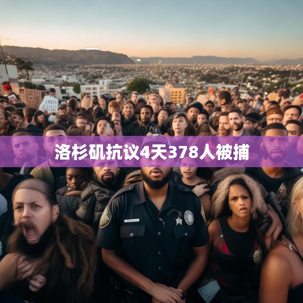 洛杉矶抗议4天378人被捕