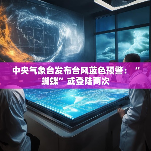 中央气象台发布台风蓝色预警：“蝴蝶”或登陆两次
