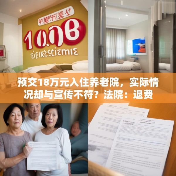 预交18万元入住养老院，实际情况却与宣传不符？法院：退费