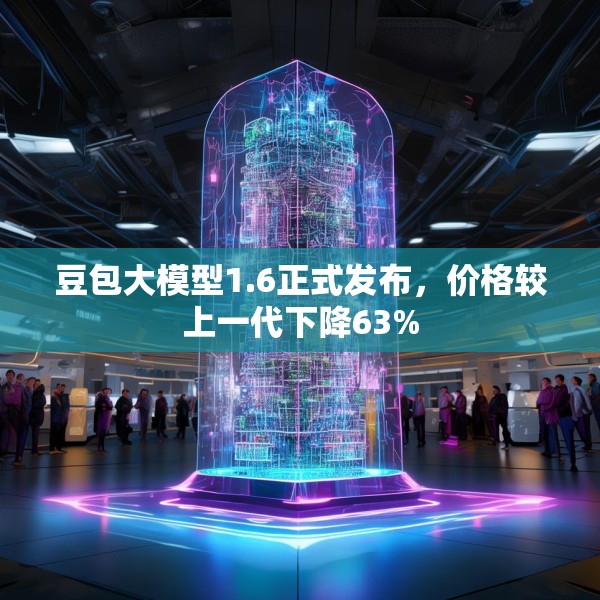 豆包大模型1.6正式发布，价格较上一代下降63%