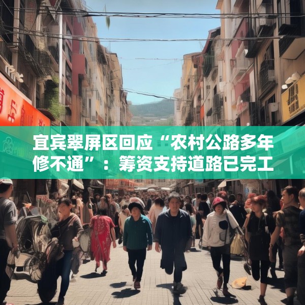 宜宾翠屏区回应“农村公路多年修不通”：筹资支持道路已完工，对筹资使用情况正核查
