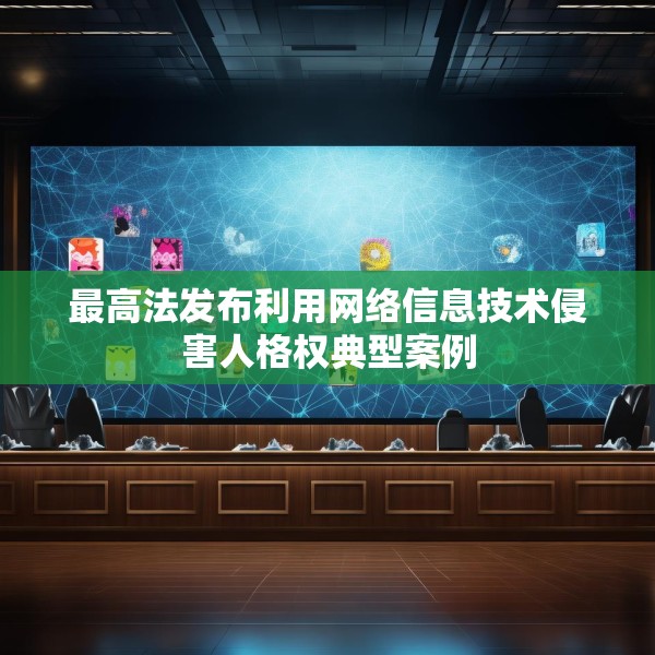 最高法发布利用网络信息技术侵害人格权典型案例