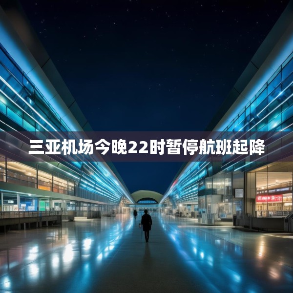 三亚机场今晚22时暂停航班起降
