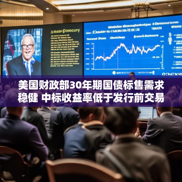 美国财政部30年期国债标售需求稳健 中标收益率低于发行前交易水平