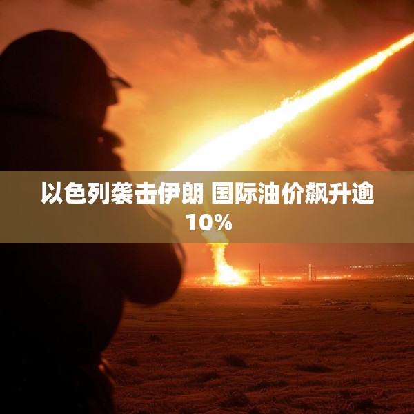以色列袭击伊朗 国际油价飙升逾10%