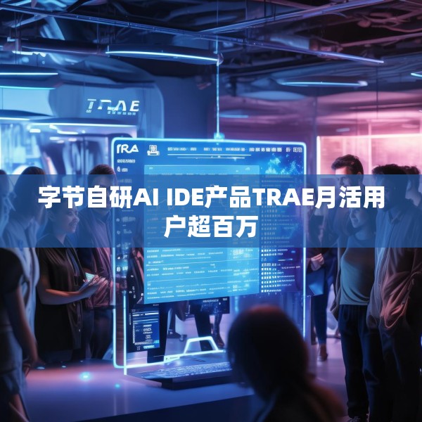 字节自研AI IDE产品TRAE月活用户超百万