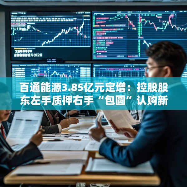 百通能源3.85亿元定增：控股股东左手质押右手“包圆”认购新股 高管计划减持