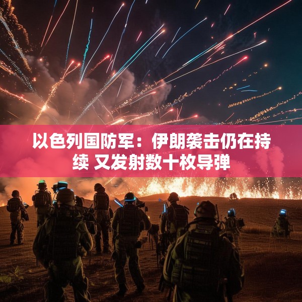以色列国防军：伊朗袭击仍在持续 又发射数十枚导弹