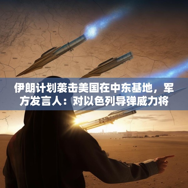 伊朗计划袭击美国在中东基地，军方发言人：对以色列导弹威力将是之前20倍