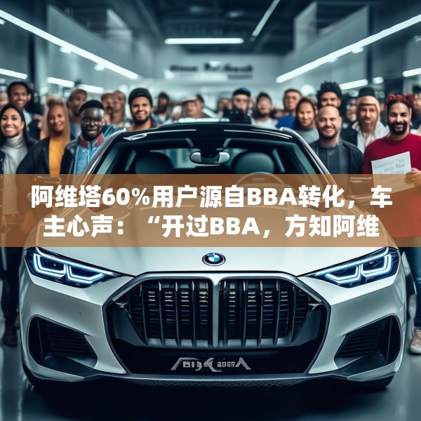 阿维塔60%用户源自BBA转化，车主心声：“开过BBA，方知阿维塔”