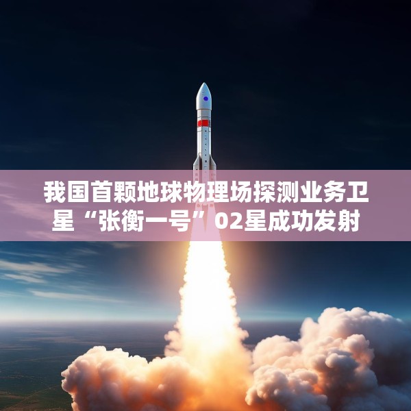 我国首颗地球物理场探测业务卫星“张衡一号”02星成功发射