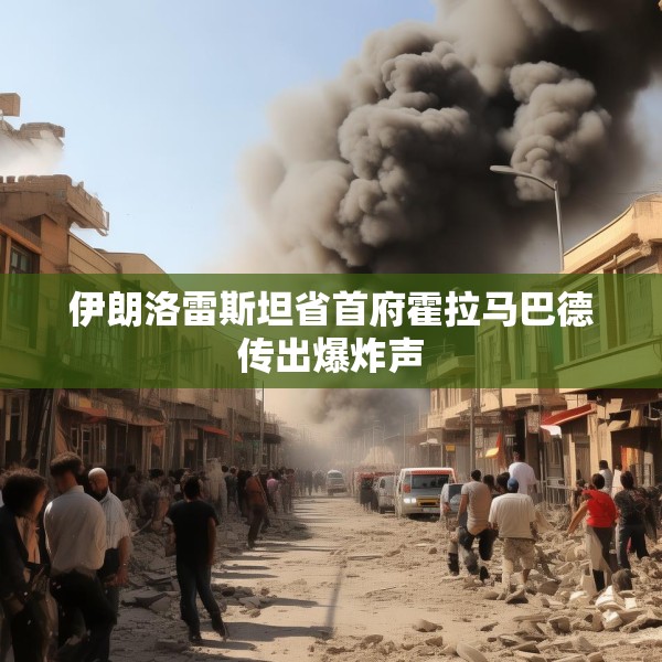 伊朗洛雷斯坦省首府霍拉马巴德传出爆炸声