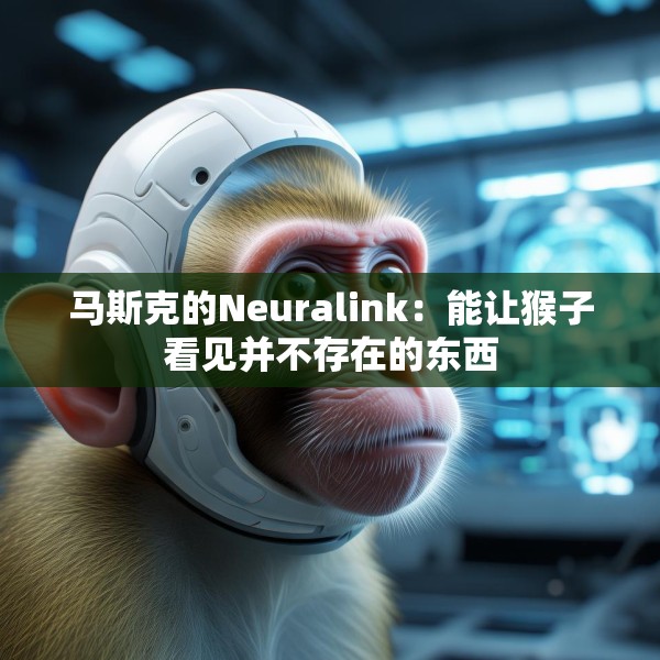 马斯克的Neuralink：能让猴子看见并不存在的东西