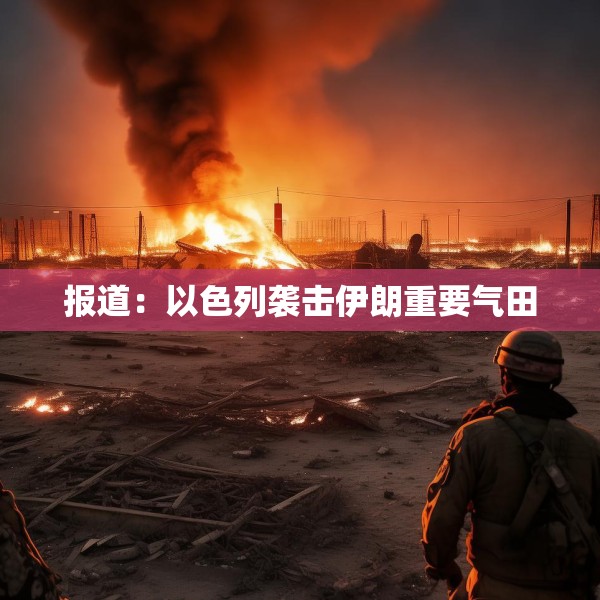 报道：以色列袭击伊朗重要气田